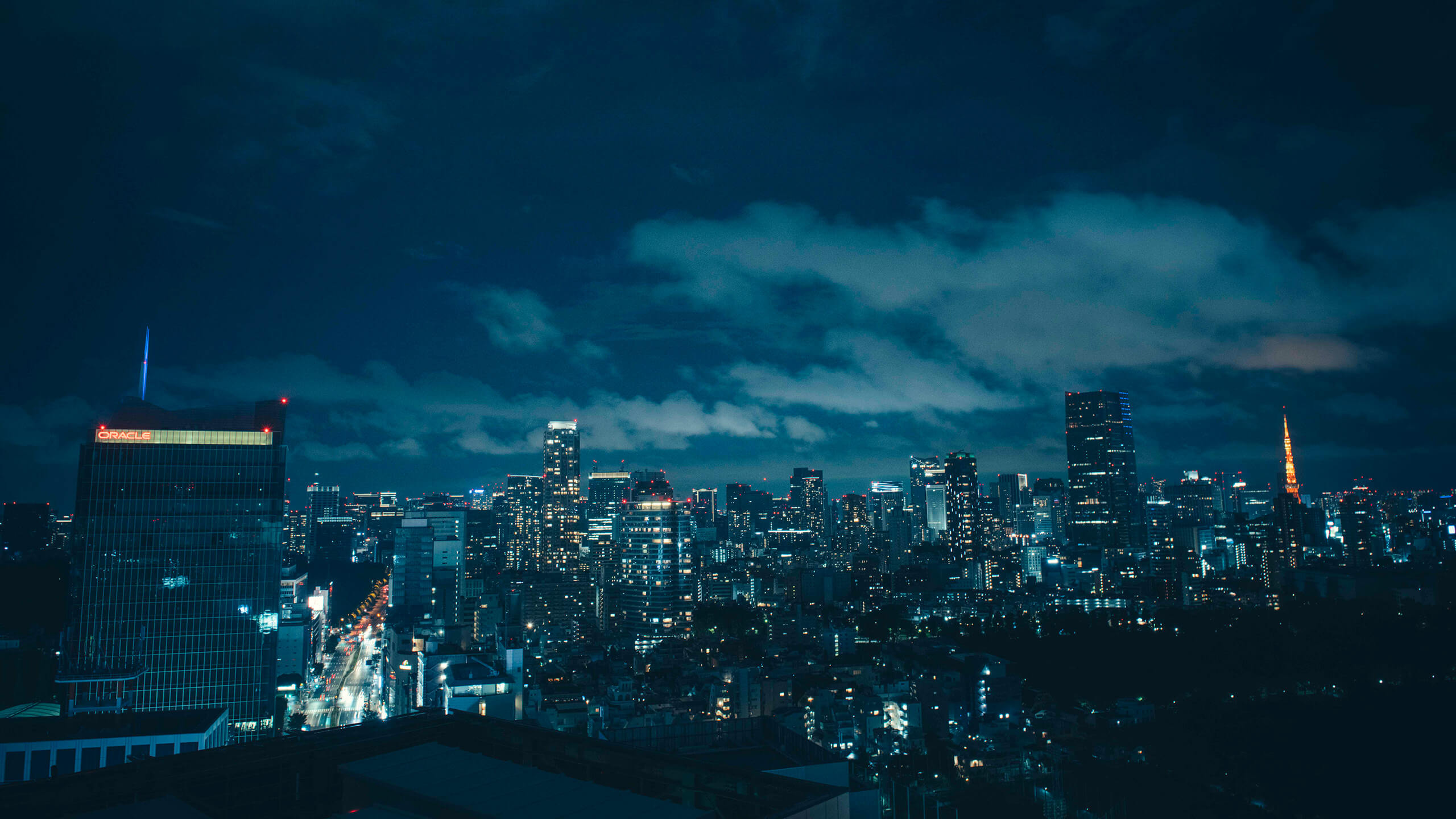 写真：THE AOYAMA GRAND HOTELから見える東京の夜景