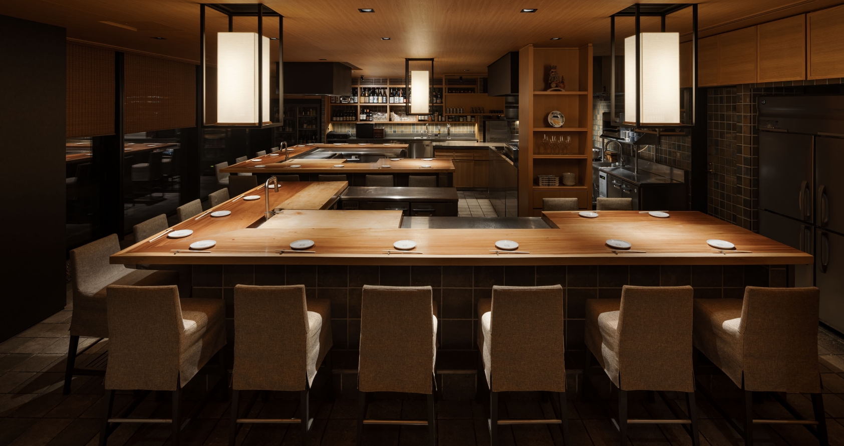 Photo: Square interior view